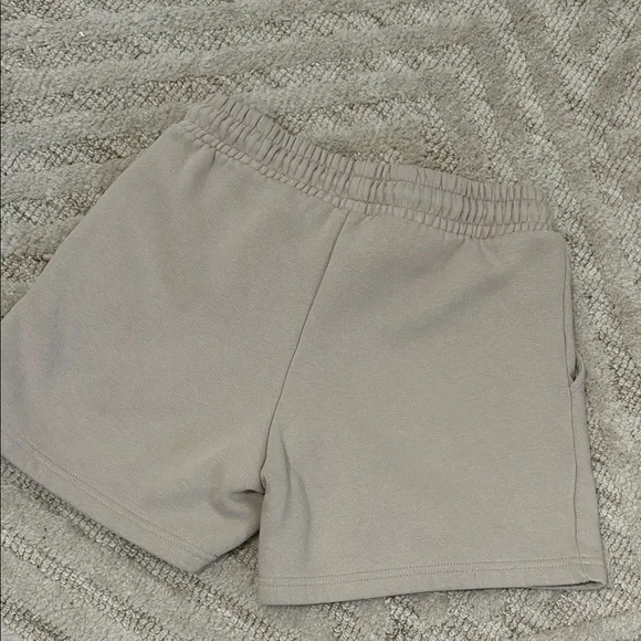 AYBL Women's Athletic Shorts in Beige - Picture 6 of 6